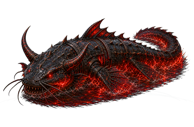 Devil's Basin King boss card