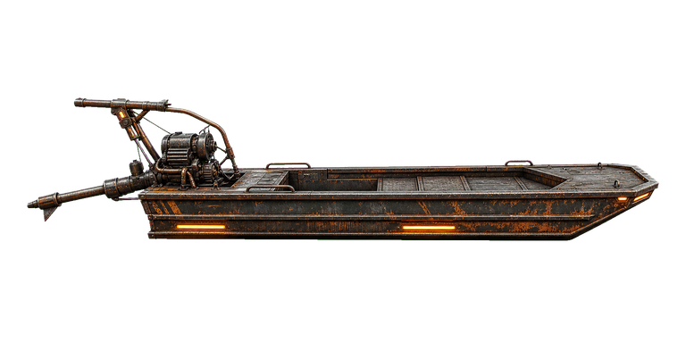 Mud Motor Workboat