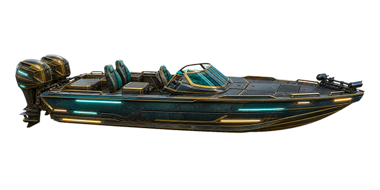 Twin Engine Catfish Boat