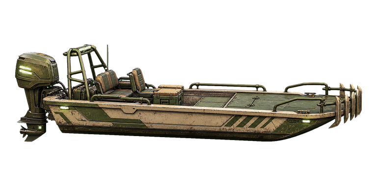 Gator Hunter Flatboat